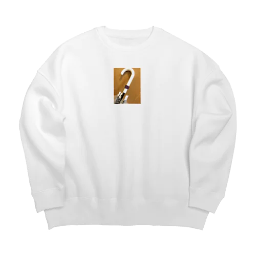 夫が持って帰って来たよ浮気だね Big Crew Neck Sweatshirt