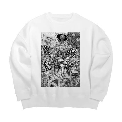 甘廿(sweet twenty) Big Crew Neck Sweatshirt