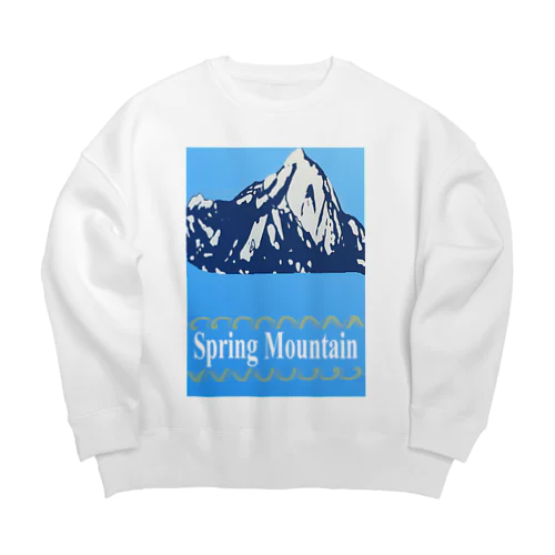 Spring Mountain Big Crew Neck Sweatshirt