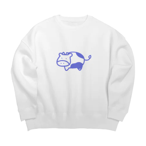 うしさん Big Crew Neck Sweatshirt