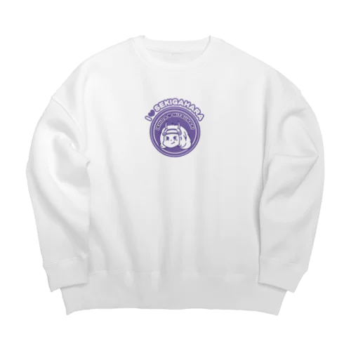 石田みつなりくん Big Crew Neck Sweatshirt