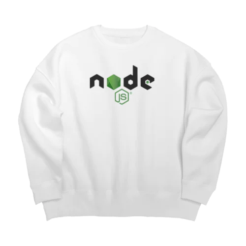 Node.jsグッズ Big Crew Neck Sweatshirt