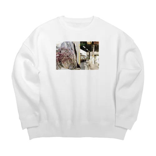 さよなら花束 Big Crew Neck Sweatshirt