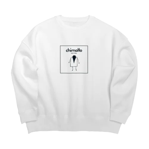 chimatto_Letitbe Big Crew Neck Sweatshirt