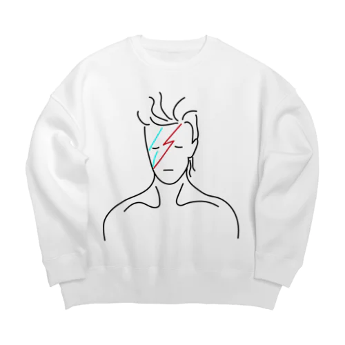 ぐにゃっとボーイ Big Crew Neck Sweatshirt