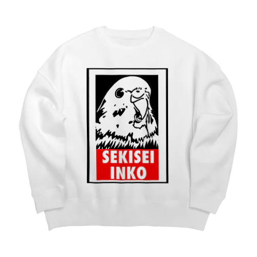 SEKISEI INKO  セキセイインコ Big Crew Neck Sweatshirt