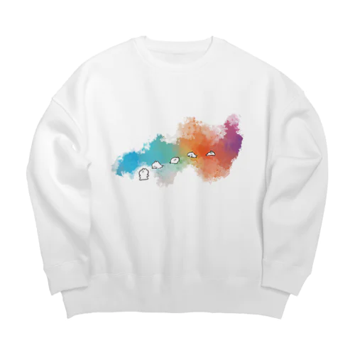 うさちゃん隊 Big Crew Neck Sweatshirt