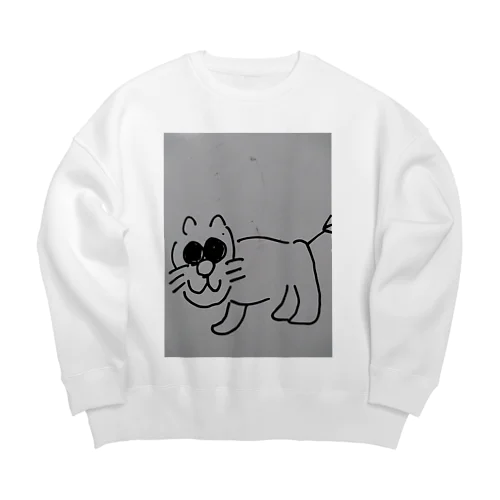 どうぶつしゃつ Big Crew Neck Sweatshirt