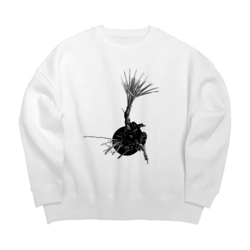 ちゃめろぷす のね 〈mono maru〉 Big Crew Neck Sweatshirt