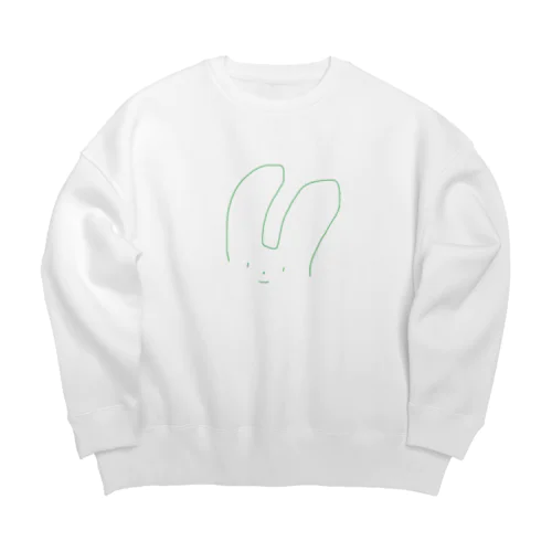 うさきち Big Crew Neck Sweatshirt