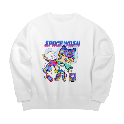 スペースウォッシュ Big Crew Neck Sweatshirt