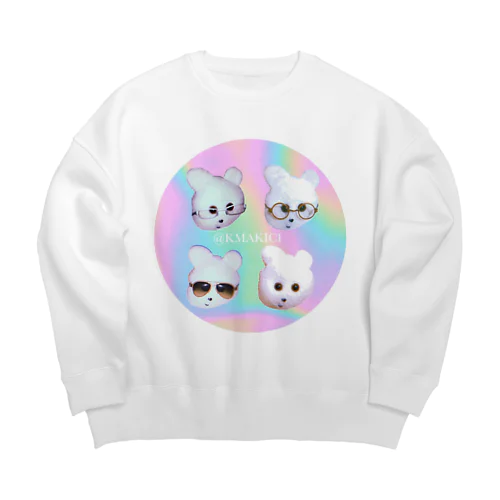 @KMAKICI Big Crew Neck Sweatshirt