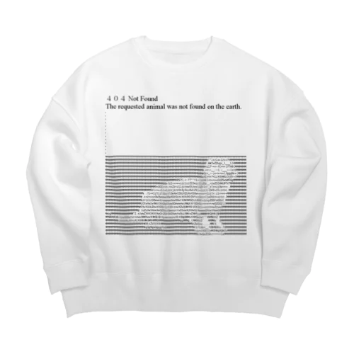 404 not found  Big Crew Neck Sweatshirt