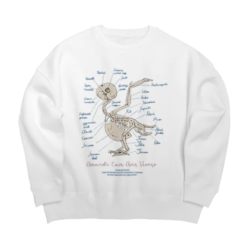 インコスケルトン Big Crew Neck Sweatshirt