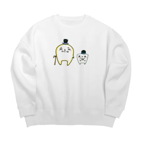 えーきゅー紳士とにゅーしたん。 Big Crew Neck Sweatshirt