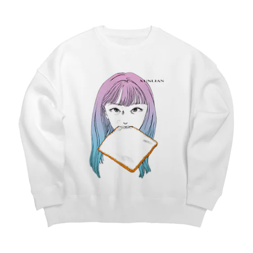 LADY Big Crew Neck Sweatshirt