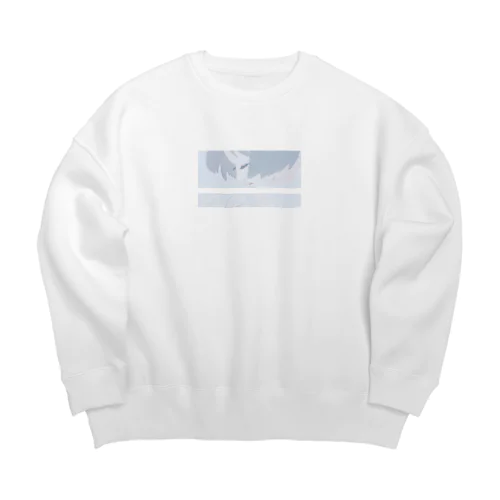 風 Big Crew Neck Sweatshirt