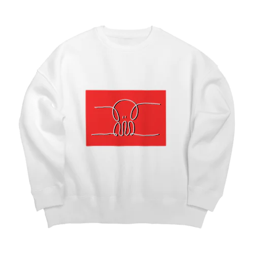 たこちゃんすうぇっと Big Crew Neck Sweatshirt