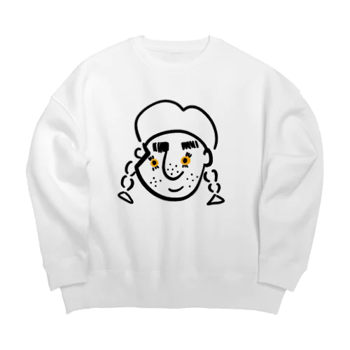 男子女子 Big Crew Neck Sweatshirt