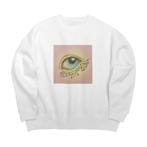 エンジェル・アイ Big Crew Neck Sweatshirt