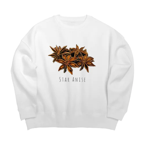 STAR ANISE Big Crew Neck Sweatshirt