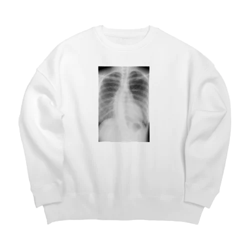 あたしの背骨 Big Crew Neck Sweatshirt