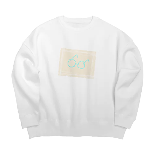 めがね Big Crew Neck Sweatshirt