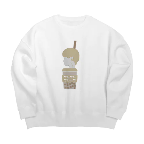 ワレワレワレーワ -VOL1- Big Crew Neck Sweatshirt