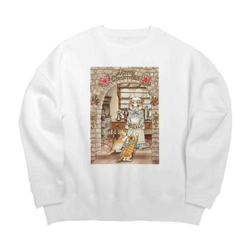 グランマのシュトーレン Big Crew Neck Sweatshirt