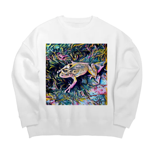 Fantastic Frog -Highlight Version- Big Crew Neck Sweatshirt