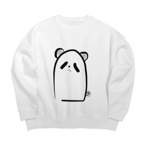 しんぷるぱんだ Big Crew Neck Sweatshirt