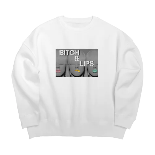 Bitch&LIPS Big Crew Neck Sweatshirt