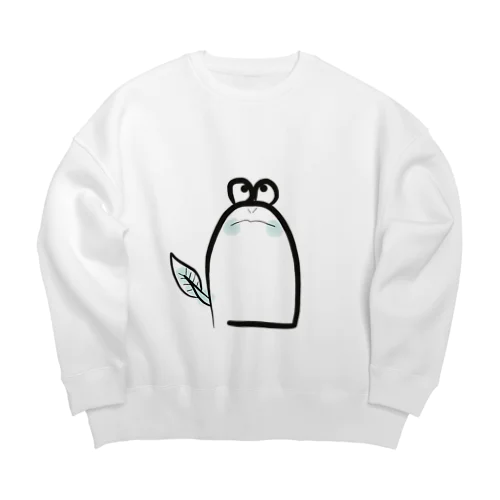 しんぷるかえる Big Crew Neck Sweatshirt