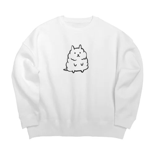 ふわたろう Big Crew Neck Sweatshirt