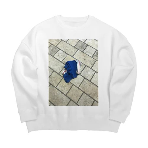 新宿♡おぱんちゅ Big Crew Neck Sweatshirt