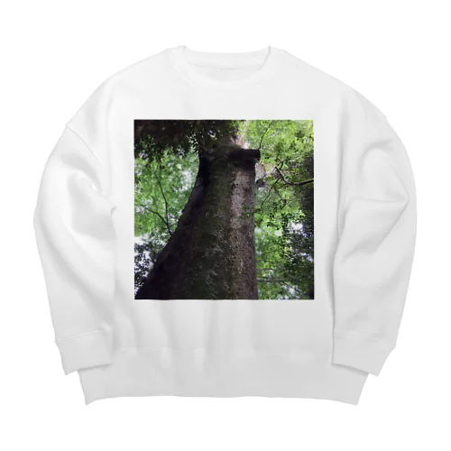 樹の生命力 Big Crew Neck Sweatshirt