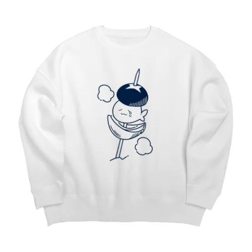 串ざらし Big Crew Neck Sweatshirt