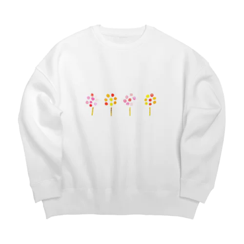 fleur Big Crew Neck Sweatshirt