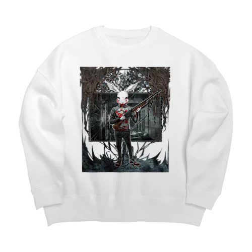 Rabbit Hunt Big Crew Neck Sweatshirt