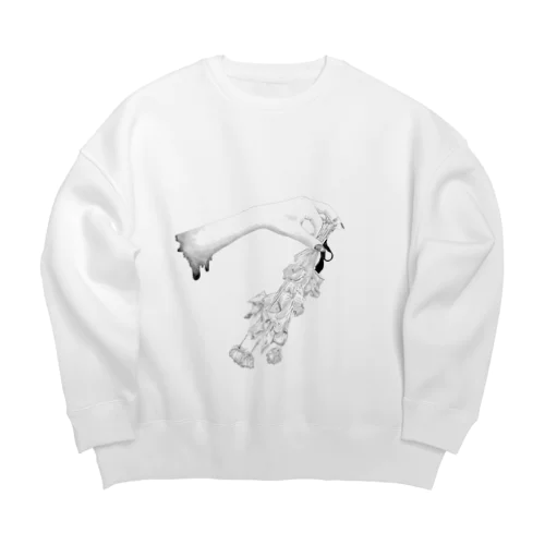 廃退 Big Crew Neck Sweatshirt