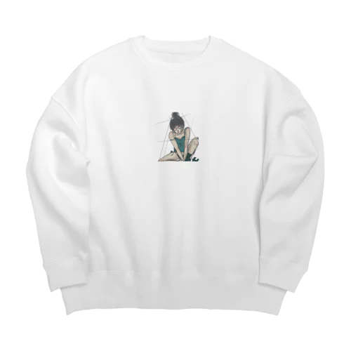 休日 Big Crew Neck Sweatshirt