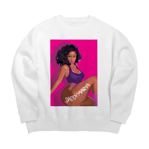 Daddy.girl Big Crew Neck Sweatshirt