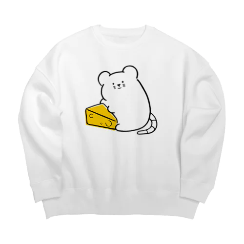 round rat Big Crew Neck Sweatshirt