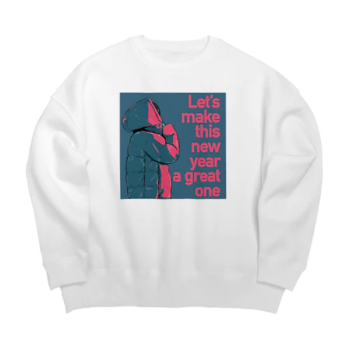 2020girl Big Crew Neck Sweatshirt