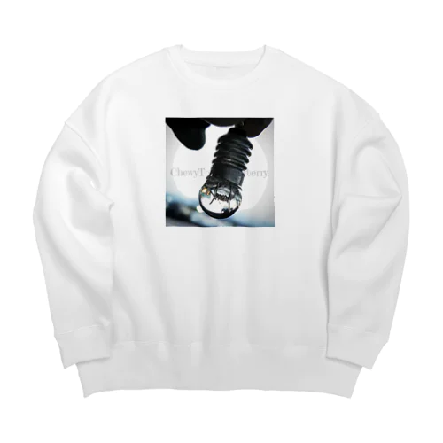 有刺鉄線豆電球 Big Crew Neck Sweatshirt