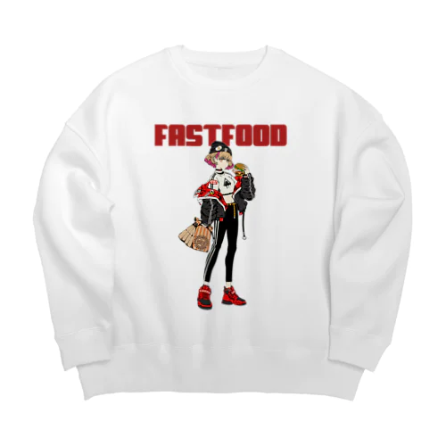 FASTFOOD Big Crew Neck Sweatshirt