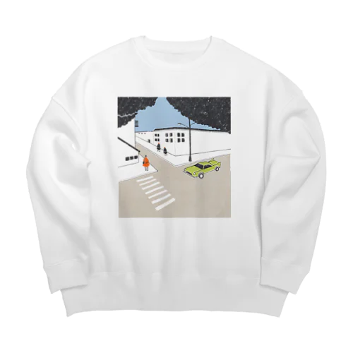 Landscape Big Crew Neck Sweatshirt