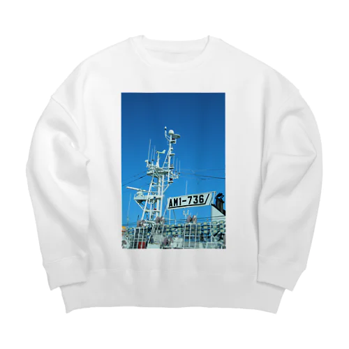 gyo-sen Big Crew Neck Sweatshirt