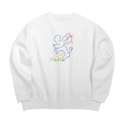 子 Big Crew Neck Sweatshirt