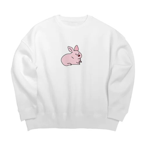 うさぎくん。 Big Crew Neck Sweatshirt